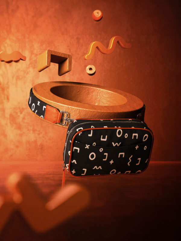 Orange Belt Bag